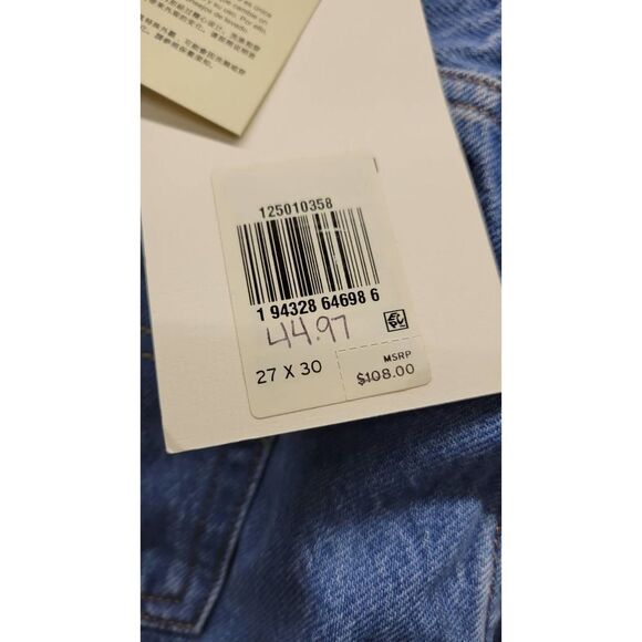 Levi's 501 HIGH RISE STRAIGHT LEG Size 27 x 30 - Picture 7 of 10